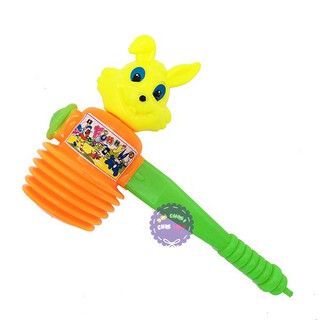 Đồ chơi búa đập đầu thú lớn bằng nhựa túi lưới