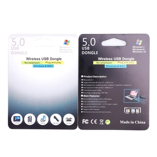 USB Nhận Tín Hiệu Âm Thanh Bluetooth 5.0 Dành Cho Máy Tính