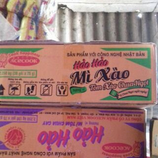 Mi hảo hảo xào khô ,va my hao  chua cay hạn sử dụng 5 tháng