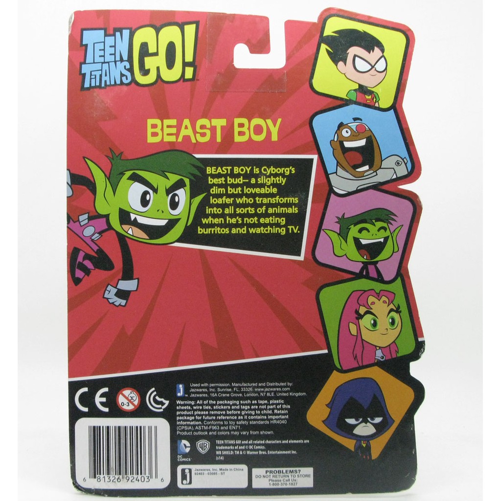 Mô hình nhân vật Teen Titans A65E độc đáo