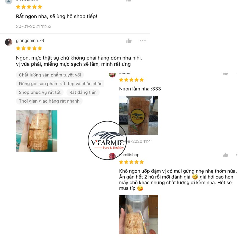 Khô mực cán nguyên con tẩm gia vị  - thơm ngon LOẠI 1