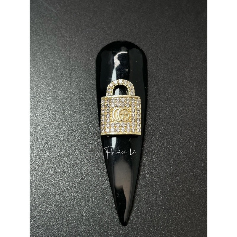phụ kiện đá hình thương hiệu gắn móng tat nail 1 viên