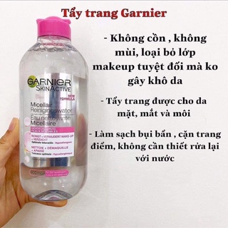 Nước tẩy trang Ganier 400ml