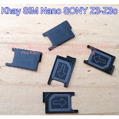 Khay SIM Nano SONY Z3, Z3 Compact ZIN Chính Hãng