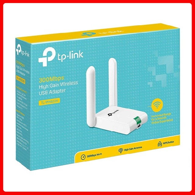 Bộ thu Wifi TP-Link TL-WN822N (high gain) chuẩn N tốc độ 300Mbps -BH chính hãng 24T | BigBuy360 - bigbuy360.vn
