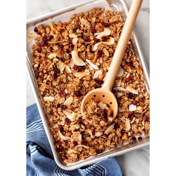 GRANOLA ÍT NGỌT, HẠT DINH DƯỠNG MIX NUTS 8 LOẠI HẠT CAO CẤP, ÓC CHÓ, MACCA