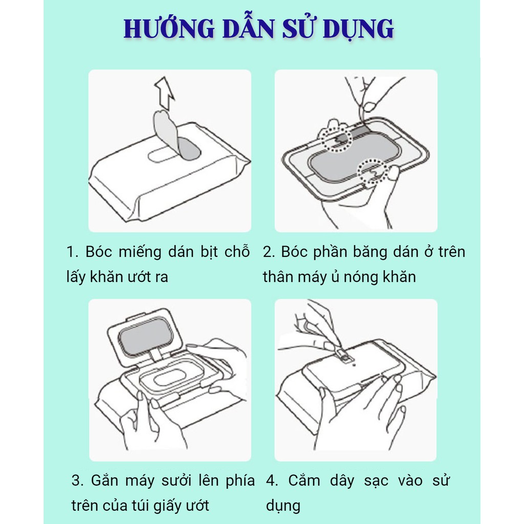 Máy sưởi ủ ấm khăn cho bé - Home and Garden