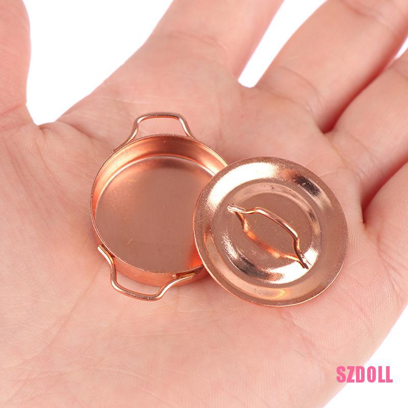 Mô Hình Nồi Súp Mini Trang Trí Nhà Búp Bê SZDOLL6 Tỉ Lệ 1:12