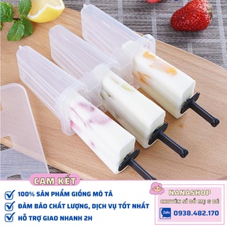 [Sỉ/Lẻ] Khuôn làm kem 3 chiếc nhựa trong Inomata Nhật Bản