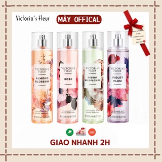 ( HOẢ TỐC ) P2 Xịt thơm Body mist VICTORIA’S FLEUR Bath & Body 236ml siêu thơm