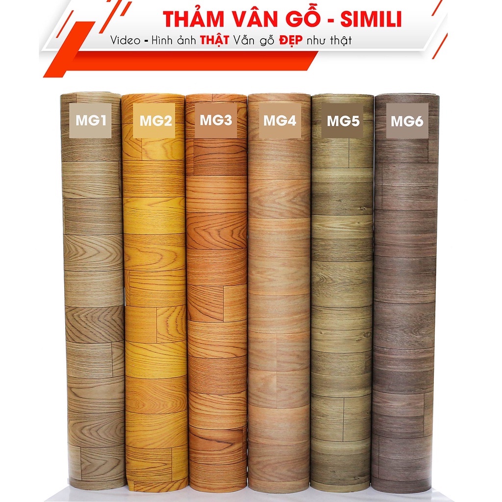 Thảm trải lót sàn simili vân gỗ , tấm simili dán sàn giả gỗ nền nhựa pvc nhám chống trượt dày 0.5mm nhiều mẫu giá rẻ