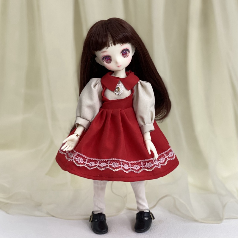 Bộ Quần Áo Và Vớ Xinh Xắn Cho Búp Bê Tỉ Lệ 1/6