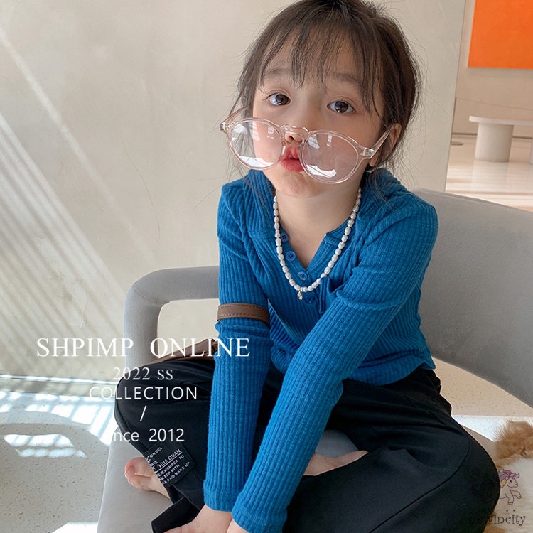 Áo Thun Dệt Kim Tay Dài Có Mũ Trùm Phong Cách Hàn Quốc Thời Trang Mùa Thu Cho Bé Gái