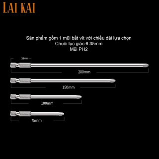 Mũi bắt vít chuôi lục giác