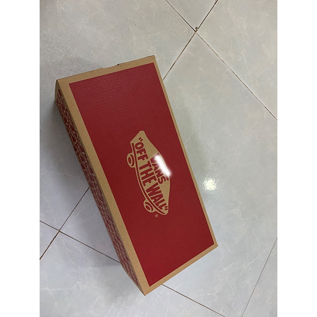 Hộp Giày Van.s Xanh, Van Đỏ, Box Đựng Giày