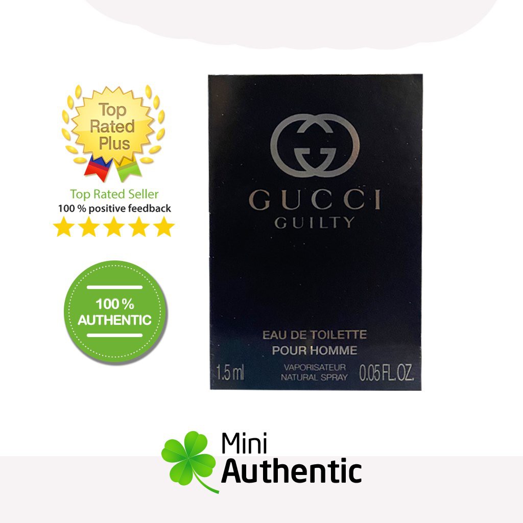 Mini - Vial nước hoa GUCCI Guilty 1,5ml