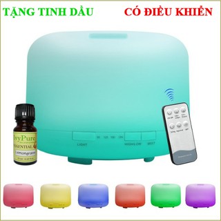 Máy xông tinh dầu Phun sương tạo ẩm cho phòng máy lạnh - Máy khuếch tán tinh dầu chuyên dụng có điều khiển từ xa