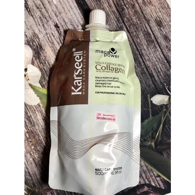 [siêu rẻ] DẦU Ủ TÓC COLLAGEN KARSELL PHỤC HỒI TÓC