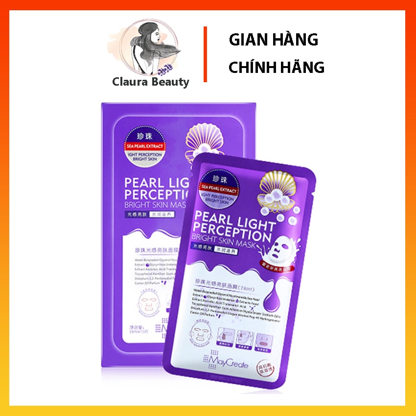 HỘP 20 MIẾNG MẶT NẠ HA MC- HÀNG NỘI ĐỊA TRUNG Claura Beauty