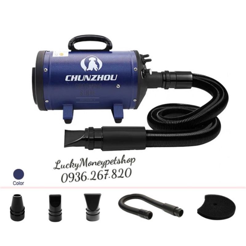 Máy sấy lông chó mèo CHUNZHOU BS2400 (giao màu ngẫu nhiên)