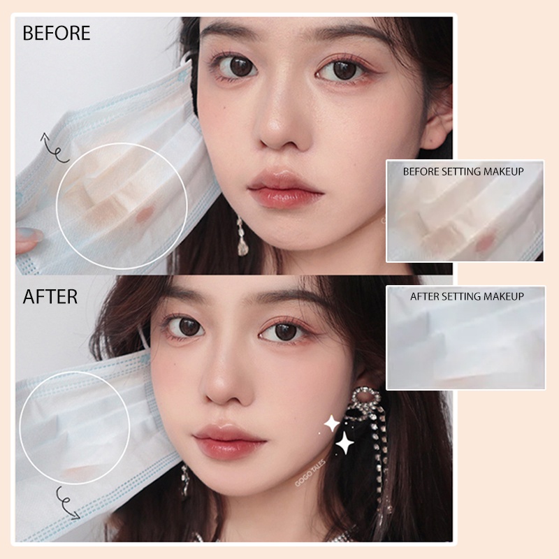 Phấn phủ SUAKE dạng bột che khuyết điểm kiểm soát dầu chống nước lâu trôi tự nhiên