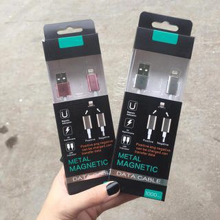 Cáp sạc từ nam châm cao cấp dành cho Iphone/ Samsung