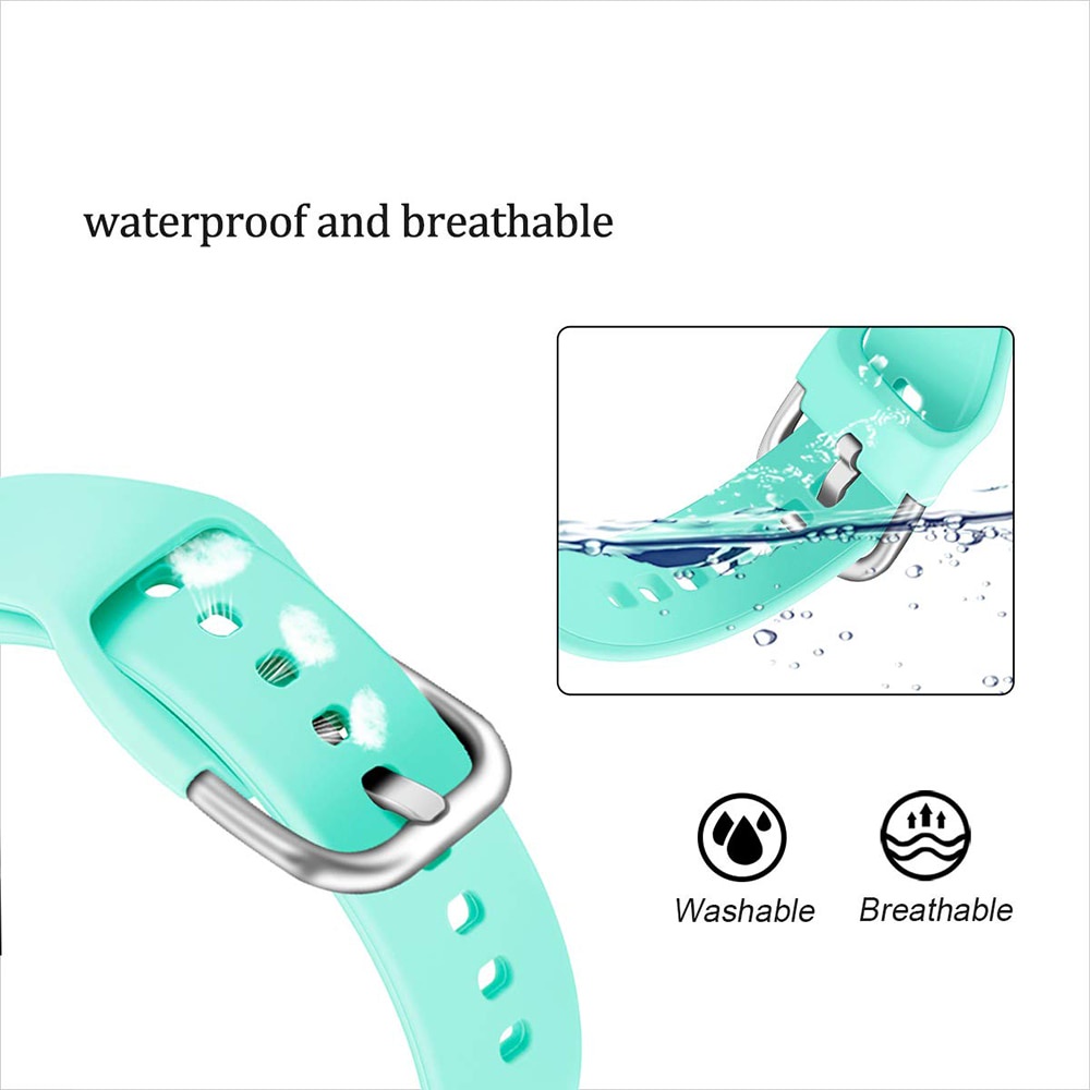 Dây Đeo Silicon Mềm 20mm Cho Đồng Hồ Thông Minh Samsung Galaxy Watch 42mm Active2 40/44mm Samsung S2 Classic