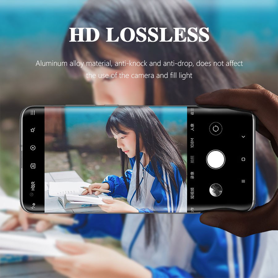 Miếng Ốp Kim Loại Bảo Vệ Camera Sau Cho Samsung Galaxy S20 Plus Note 20 Ultra