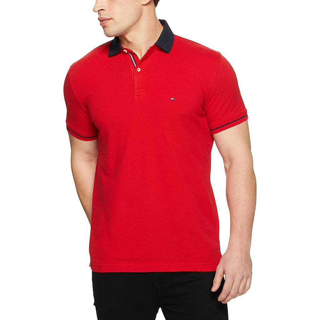 Áo Polo Tommy chính hãng, áo polo nam 100% cotton co dãn, thấm hút tốt, thoáng mát, thoải mái