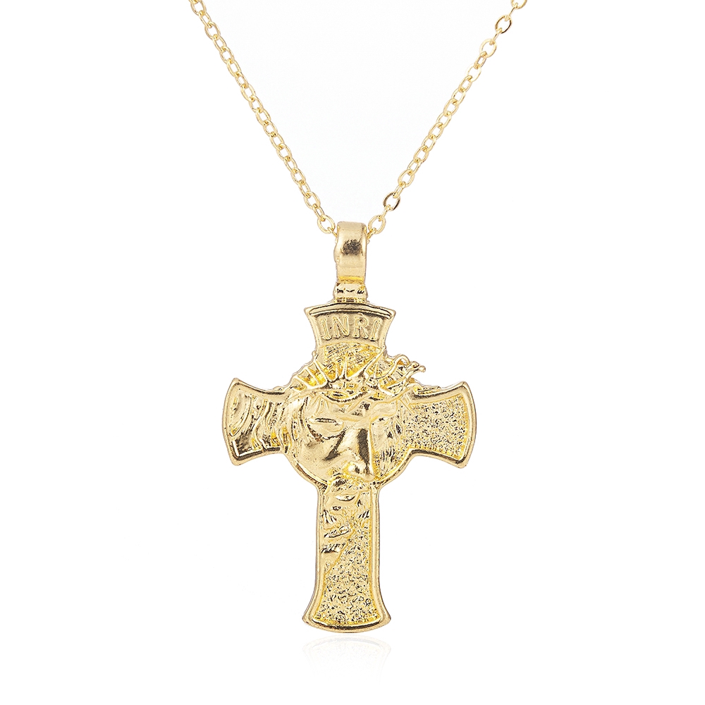 Vòng cổ mặt Thánh giá chúa Jesus thời trang cho nam