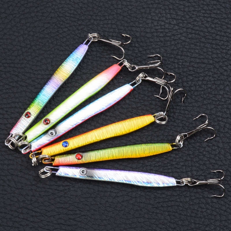 1 Mồi Câu Cá Nhân Tạo Bằng Kim Loại 10g / 5.7cm