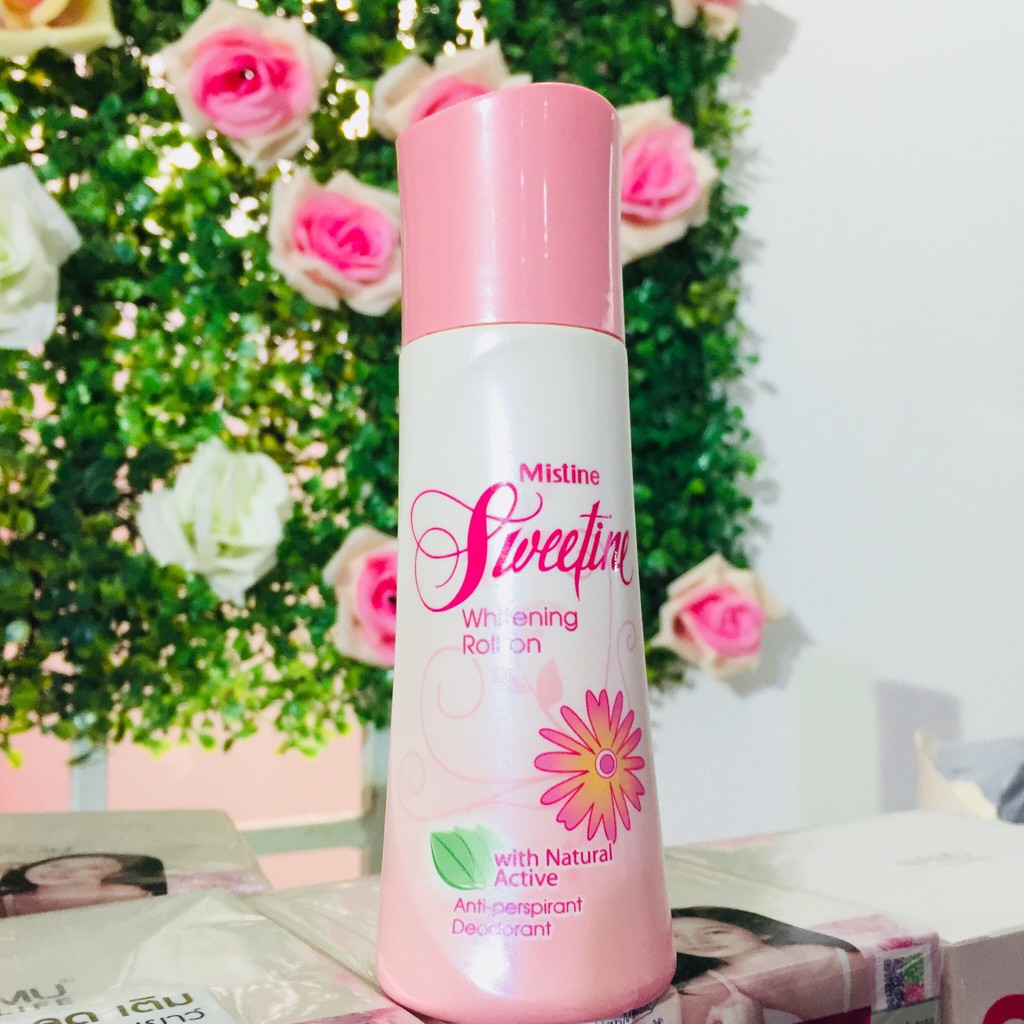 [ An Toàn ]  Lăn Khử Mùi Dưỡng Trắng Hương Nước Hoa Sweetine Whitening Roll-On