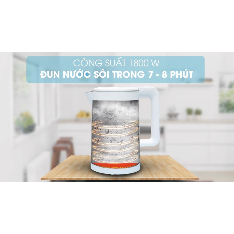 SIÊU TỐC INOX 2 LỚP 1.7L SUNHOUSE MAMA SHD1386W