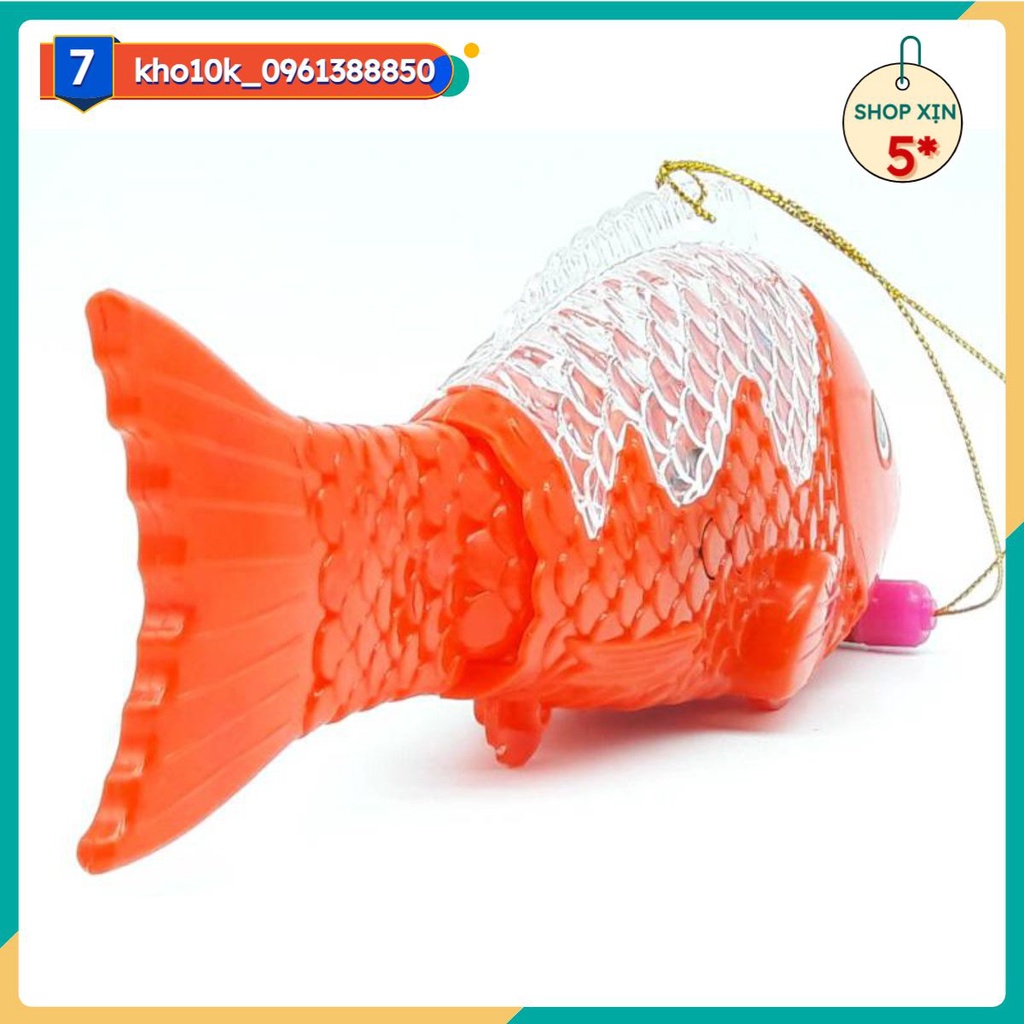 Đèn trung thu cá chép đèn 3D nhạc Việt Nam