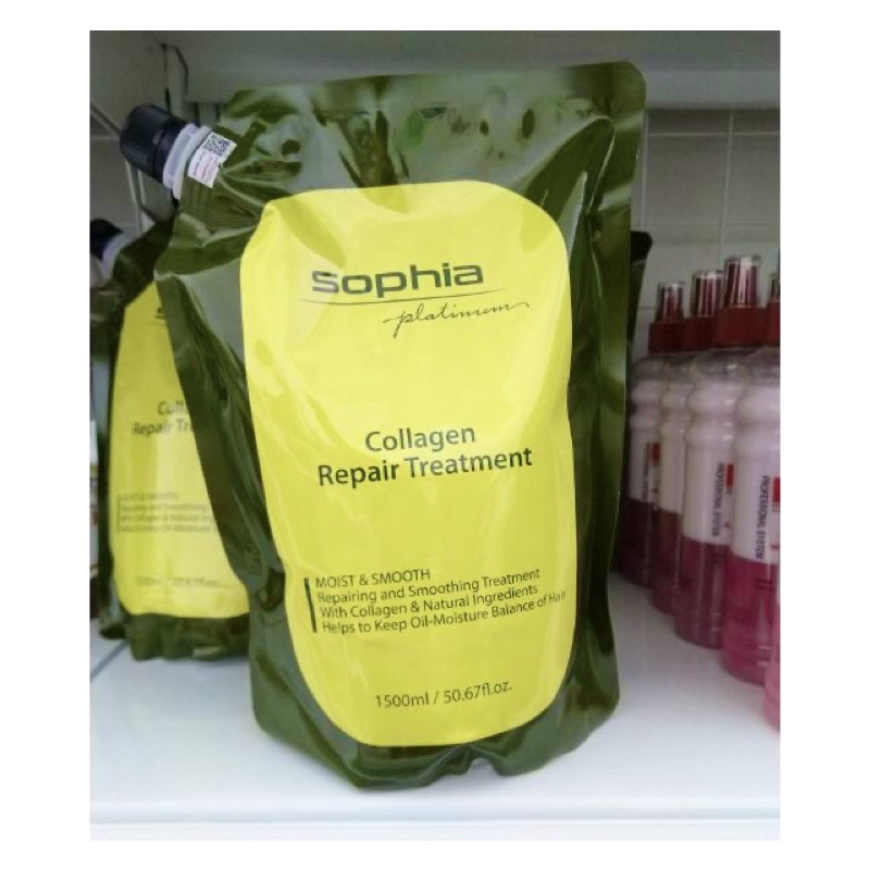 Hấp collagen phục hồi tóc sophia