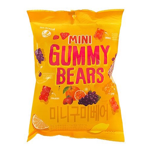 Kẹo Dẻo Gấu Gummy Jelly Vị Trái Cây No Brand 252g