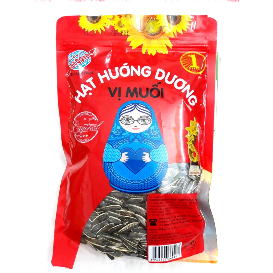 Hạt Hướng Dương Vị Muối Phương Huyền Túi 300g