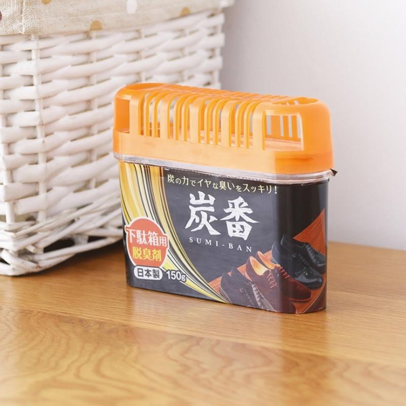 Hộp khử mùi tủ giầy, tủ quần áo than hoạt tính 150g Kokubo hàng nội địa Nhật Bản AD61