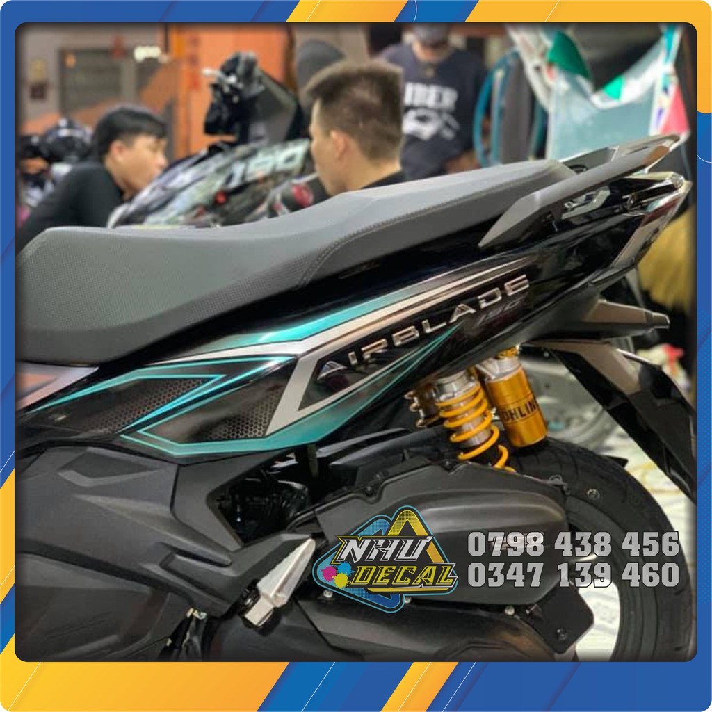 Tem rời Air Blade 2020 Xanh Bạc