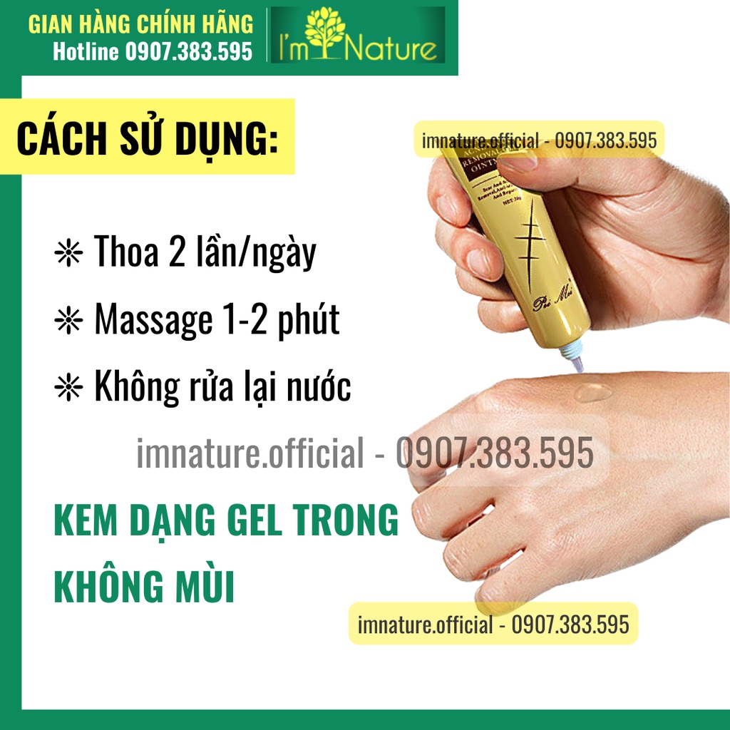 Kem Sẹo Peimei - Giảm Sẹo Và Rạn Da Hiệu Quả Sau 1 Tuần 30gr