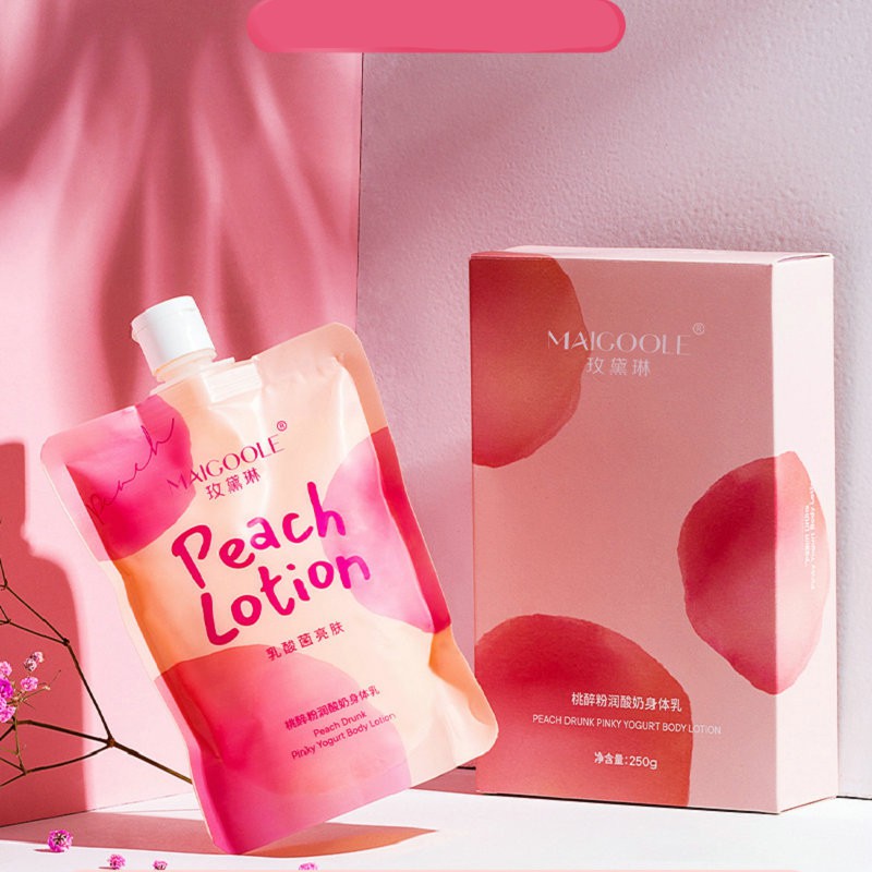 Hộp dưỡng thể body đào sữa chua Peach Drunk Pinky Yogurt Lotion 250g Senabeauty (PD) | BigBuy360 - bigbuy360.vn