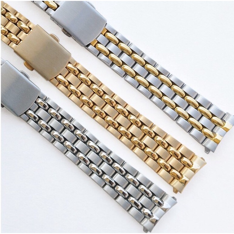 Dây đồng hồ titoni nam thép đặc