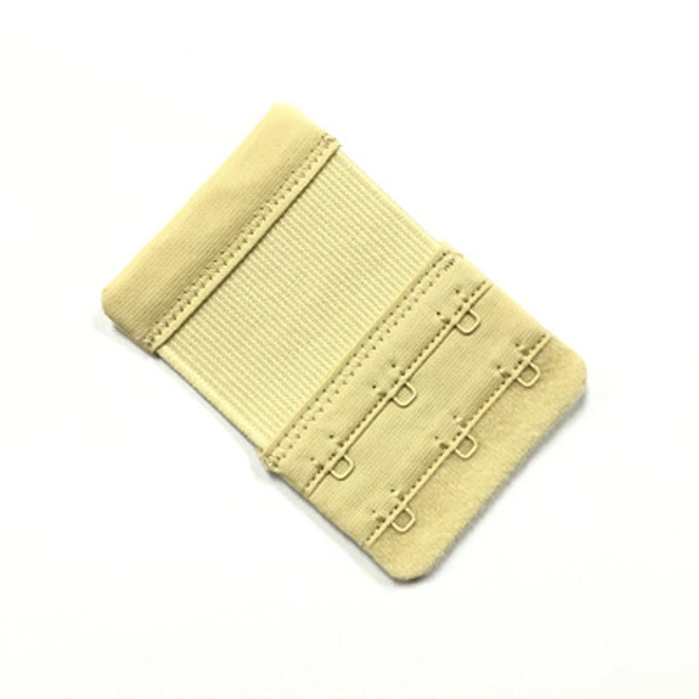 Set 2 / 3 Móc Nối Dài Áo Ngực 3 Hàng Móc Bằng Nylon Thoải Mái