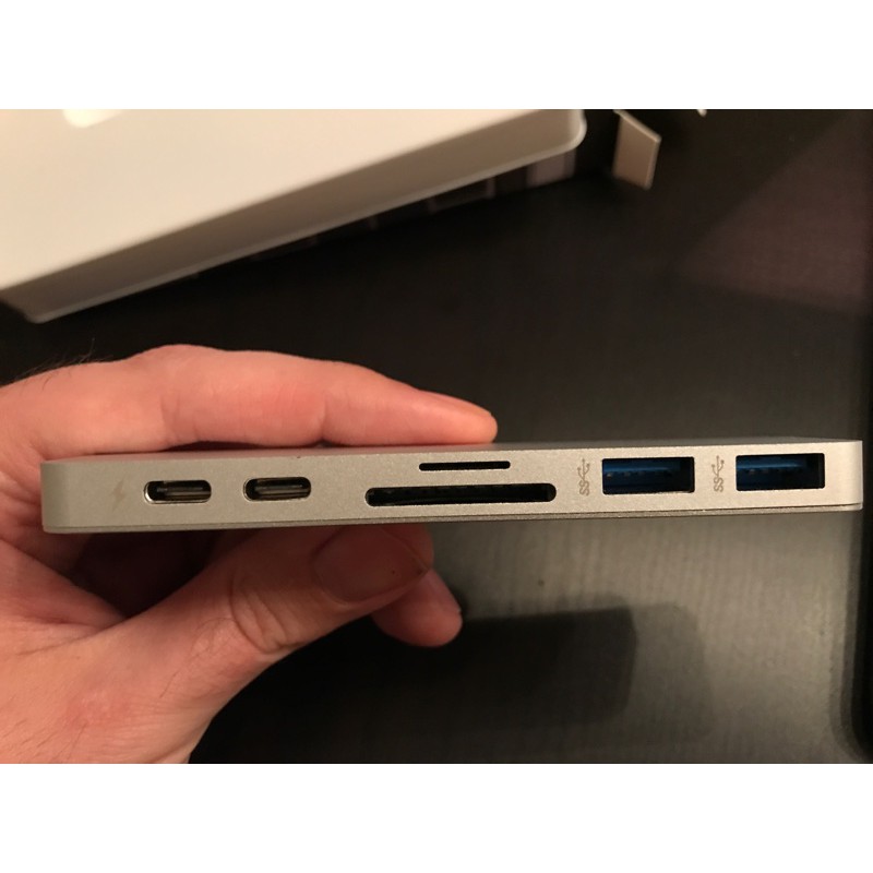 Cổng chuyển đa năng 7in2 HyperDrive Thunderbolt 3 USB-C Hub