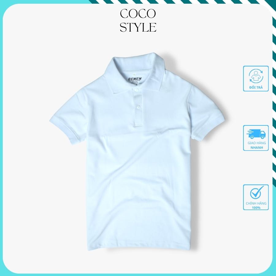 Áo Thun Polo Nam Cao Cấp Vải Cá Sấu Cotton Co Giãn Dày Dặn ,Kháng Khuẩn ,Thoáng Mát – COCO STYLE