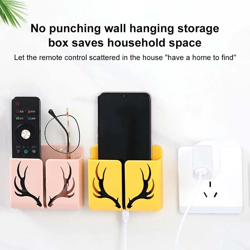 Hộp đựng điện thoại gắn tường đa năng cho nhà ở/khách sạn