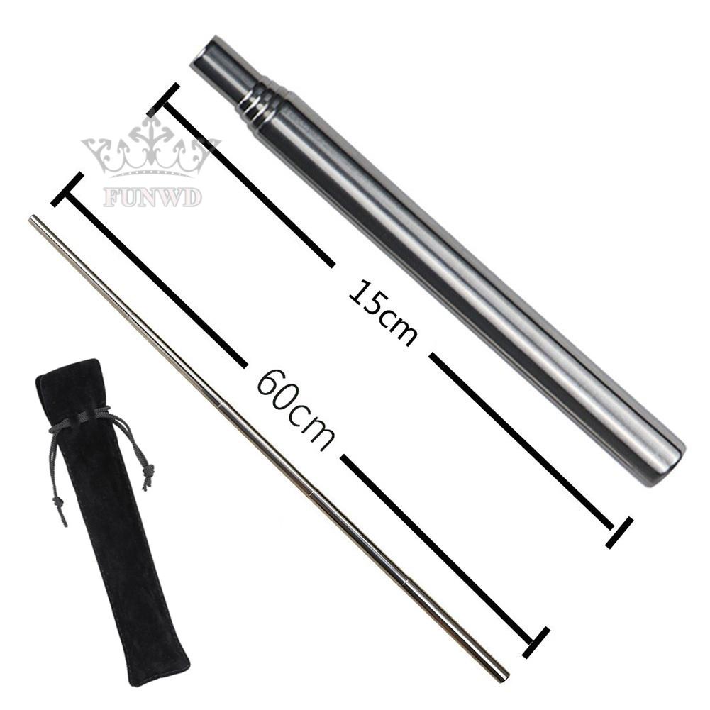 【FUNWD】Outdoor Telescopic Pocket Bellows Survival Fire Camping Blowing Torch S/M/L brand new and high quality