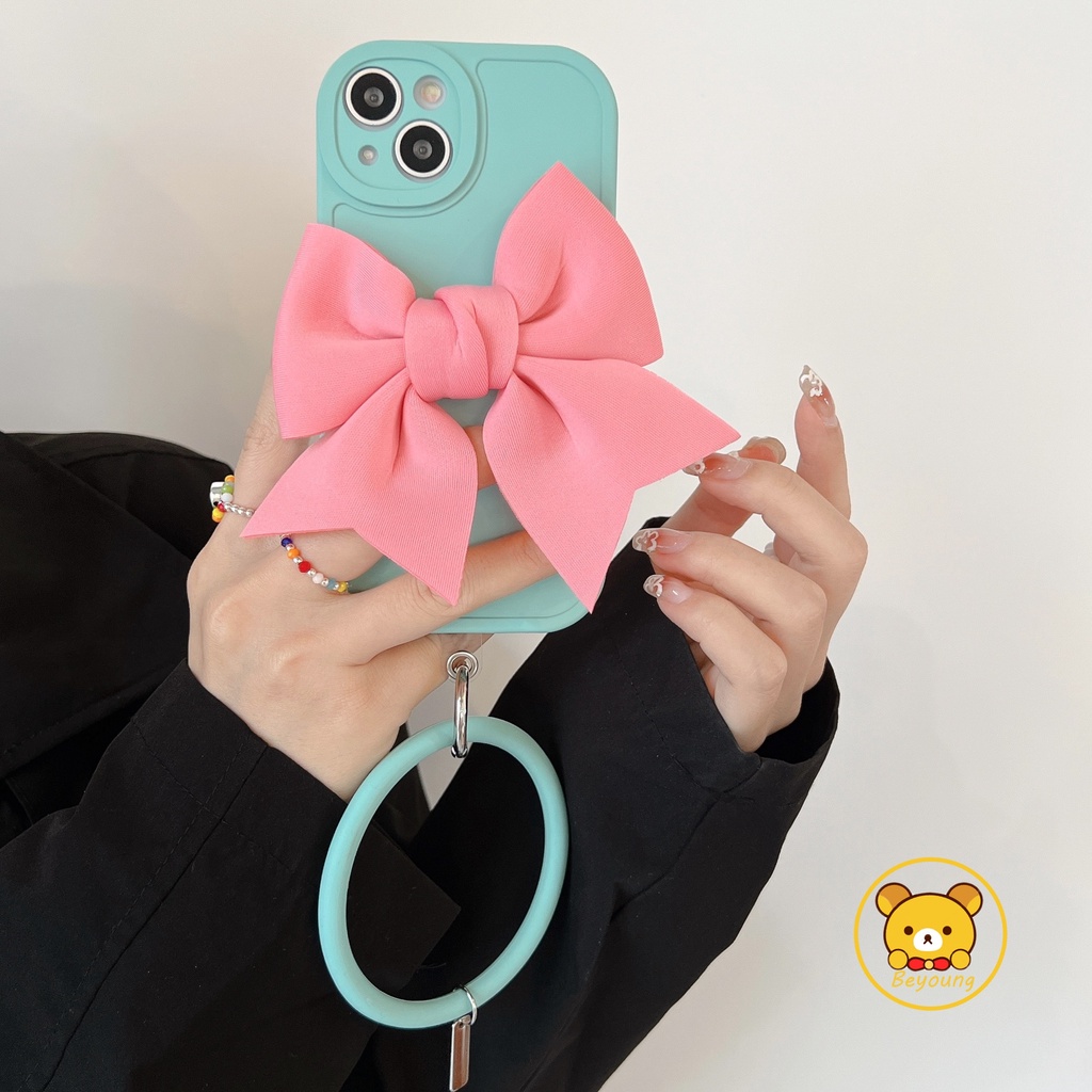 Ốp Điện Thoại Silicon Thắt Nơ Chống Thất Lạc Cho Realme GT2 GT Neo 2 3 Q5 Pro 9 Pro V25 8 V11 V11S V13 V5 7 5G GT Master GT Neo XT X2