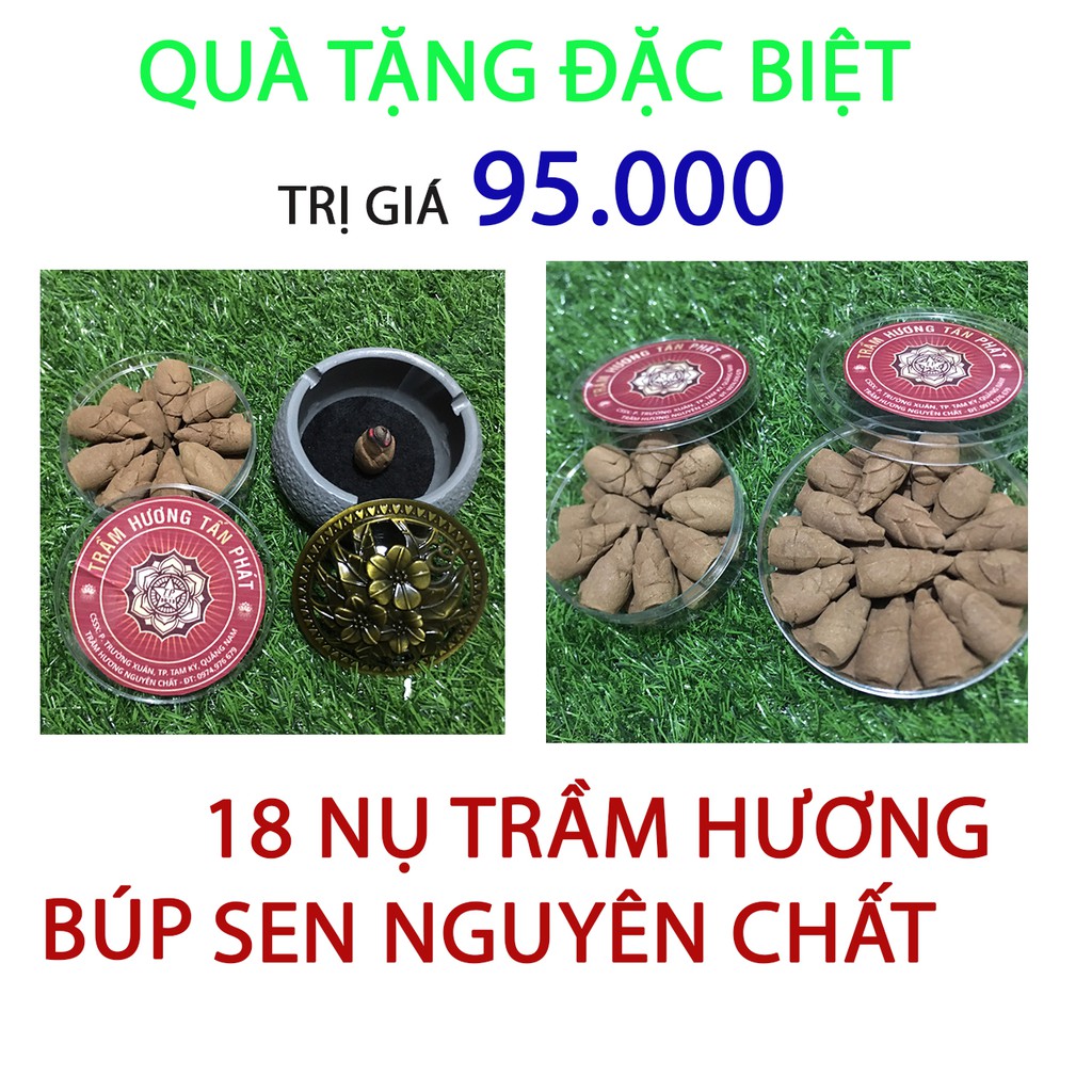Vòng Tay Trầm Hương 🔥 Sánh Thiên Nhiên 🔥 Cực Chất ( Tặng Hộp Nhang Nụ Trầm Hương 18 Búp Sen nguyên chất ) | BigBuy360 - bigbuy360.vn