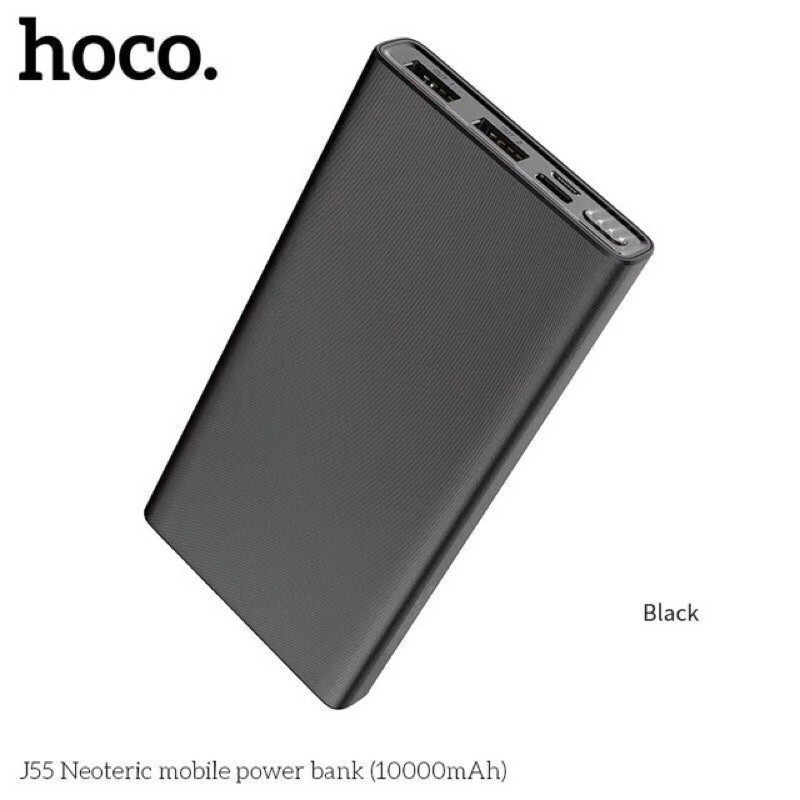 Sạc dự phòng 10000mah 20000mah chính hãng Hoco J55